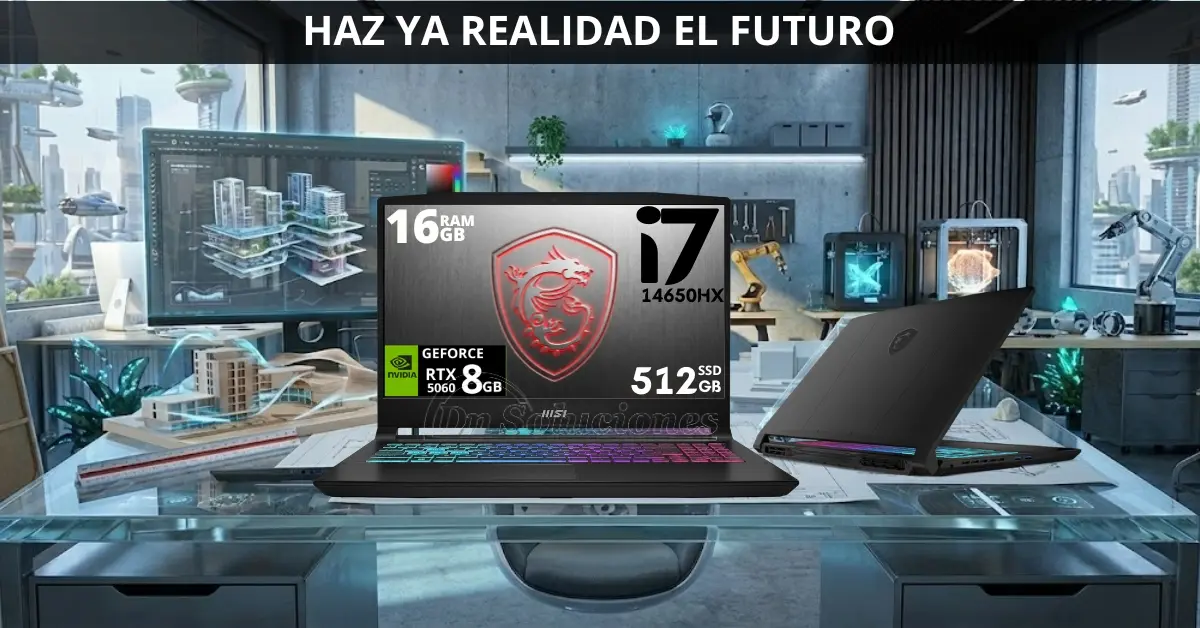 Tienda de laptops en Tumbaco Ecuador ofrece MSI Katana 15 HX B14WFK con tarjeta gráfica Nvidia Geforce RTX 5060
