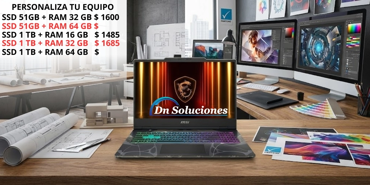 MSI Cyborg 15 Gaming Laptop SSD 512GB Windows 11 Pro Ecuador
