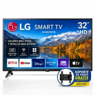 Televisor Lg Smart Tv 32 Tumbaco de frente con pantalla HD