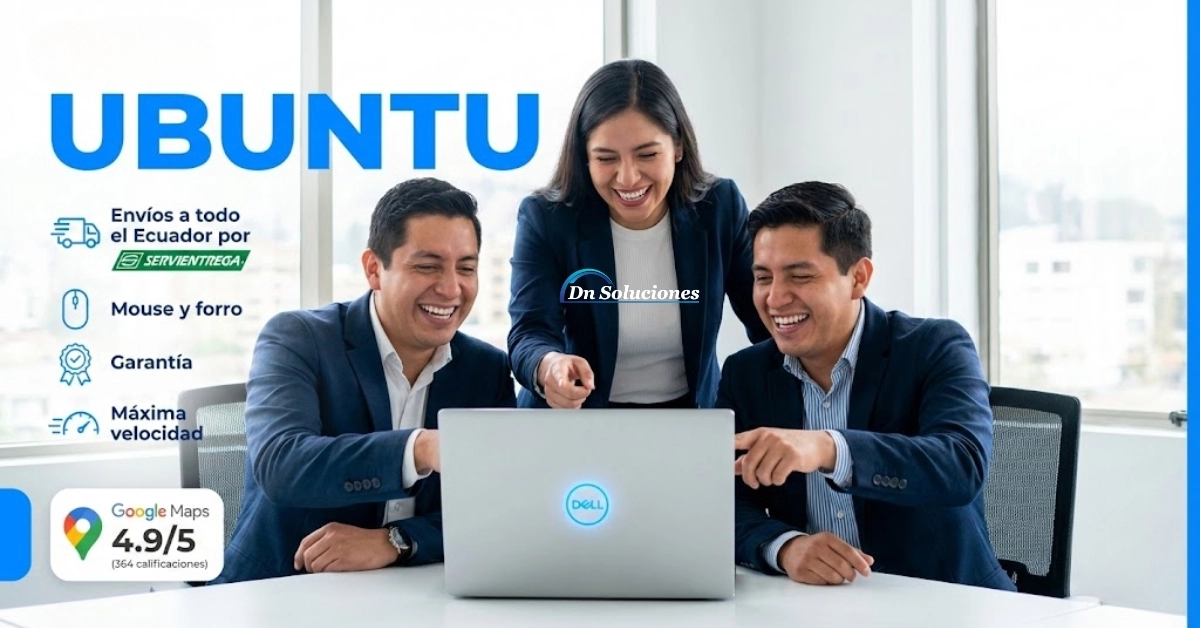 Laptop Dell con Ubuntu