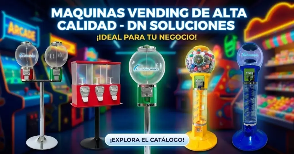 Maquinas vending, chicleras, Quito Tumbaco, venta maquinas, comprar chicleras