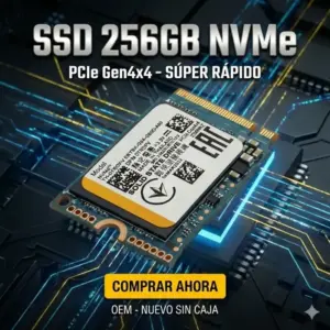 SSD NVMe 256GB Dn Soluciones Quito Tumbaco
