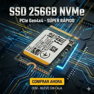 SSD 256 GB M2 NVME DN SOLUCIONES TUMBACO