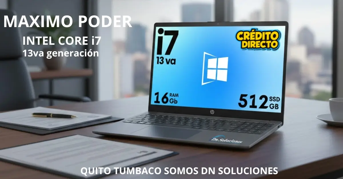 Laptop HP 250 G10 ambiente oficina