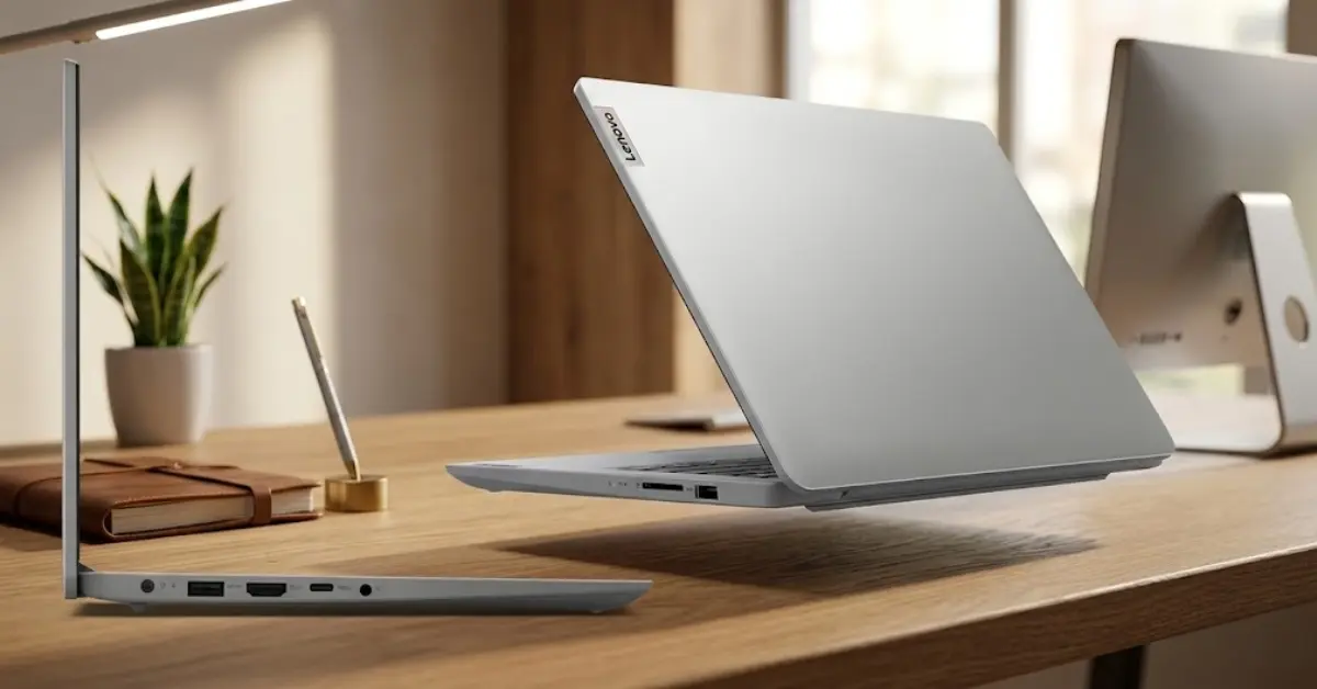 Puertos y perfiles de la Laptop Lenovo Core i5 1355U 512GB SSD Windows 11 en Dn Soluciones Ecuador