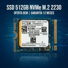 Venta de discos sólidos SSD NVMe 512GB en Quito y Tumbaco Dn Soluciones