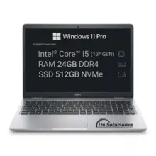 Laptop Dell 3530 Core i5 13va SSD 512GB RAM 24 GB Windows 11 Pro