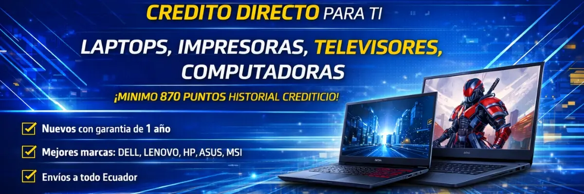 Solicitud de crédito para laptops Dn Soluciones Ecuador