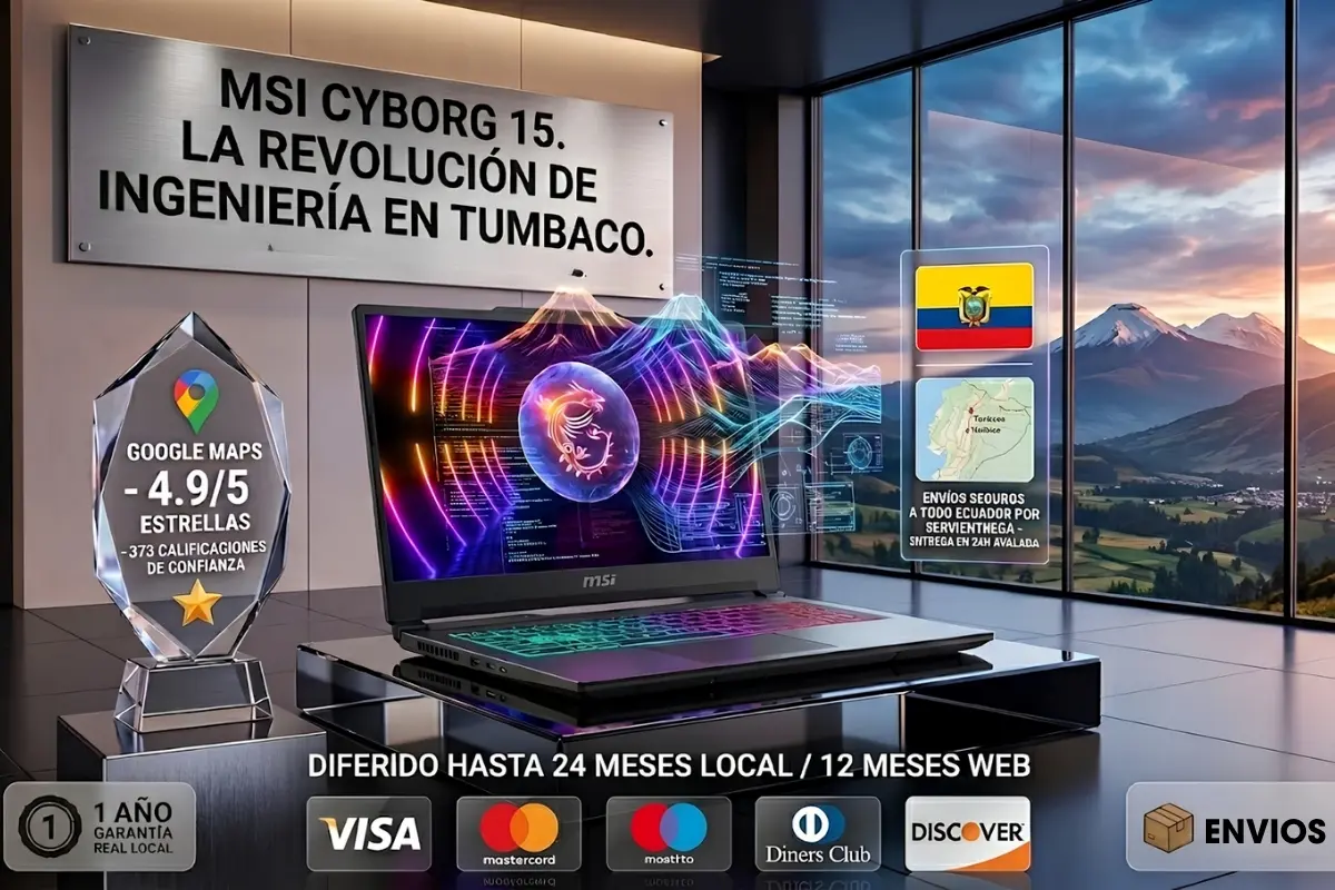 MSI Cyborg 15 Ecuador
