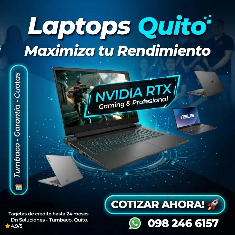 Laptops Quito crédito directo