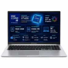 Laptop ASUS Vivobook i9 13va X1605VA Dn Soluciones personalizar