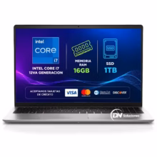 Laptop Dell Inspiron i7 SSD 1 Tb RAM 16 Gb: Rendimiento Superior Ecuador | Sin ISO | 73s