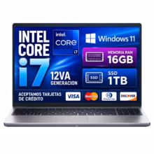 Dell i7 12va SSD 1 Tb Ram 16 Gb con Windows 11