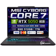 Laptop MSI Cyborg 15 Core 7 240H Dn Soluciones