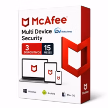 Liciencia Antivirus Mcafee Dn Soluciones $15