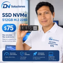 SSD Nvme M2 512GB Dn Soluciones Quito Ecuador